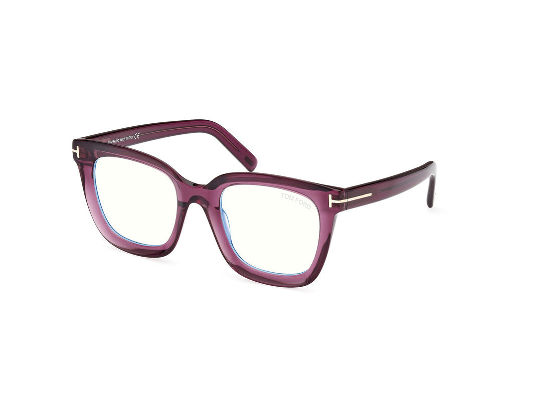 Shiny Violet Female Glasses Tom Ford 889214416001