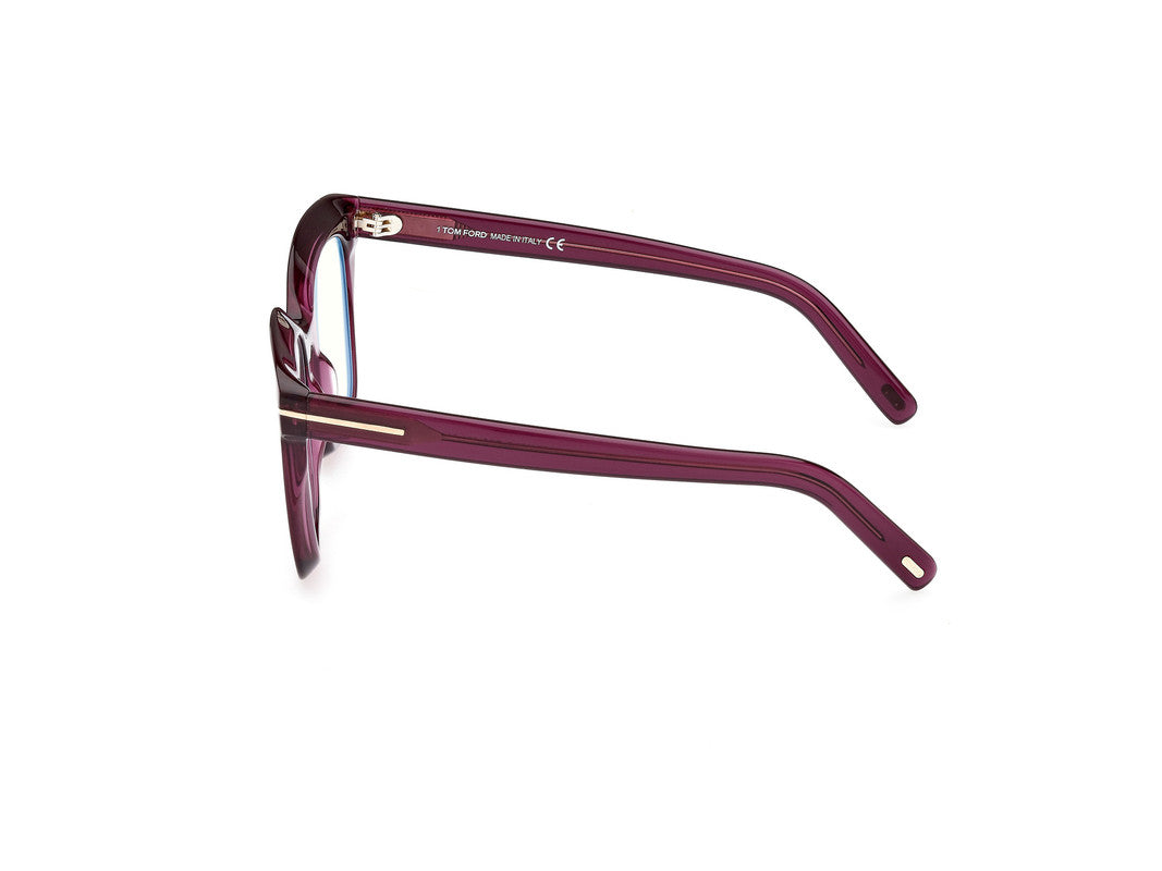 Shiny Violet Female Glasses Tom Ford 889214416001