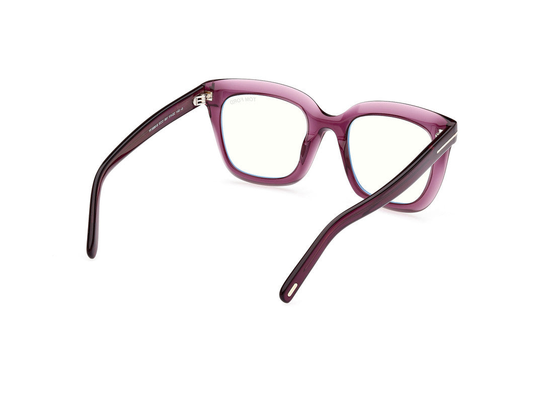 Shiny Violet Female Glasses Tom Ford 889214416001