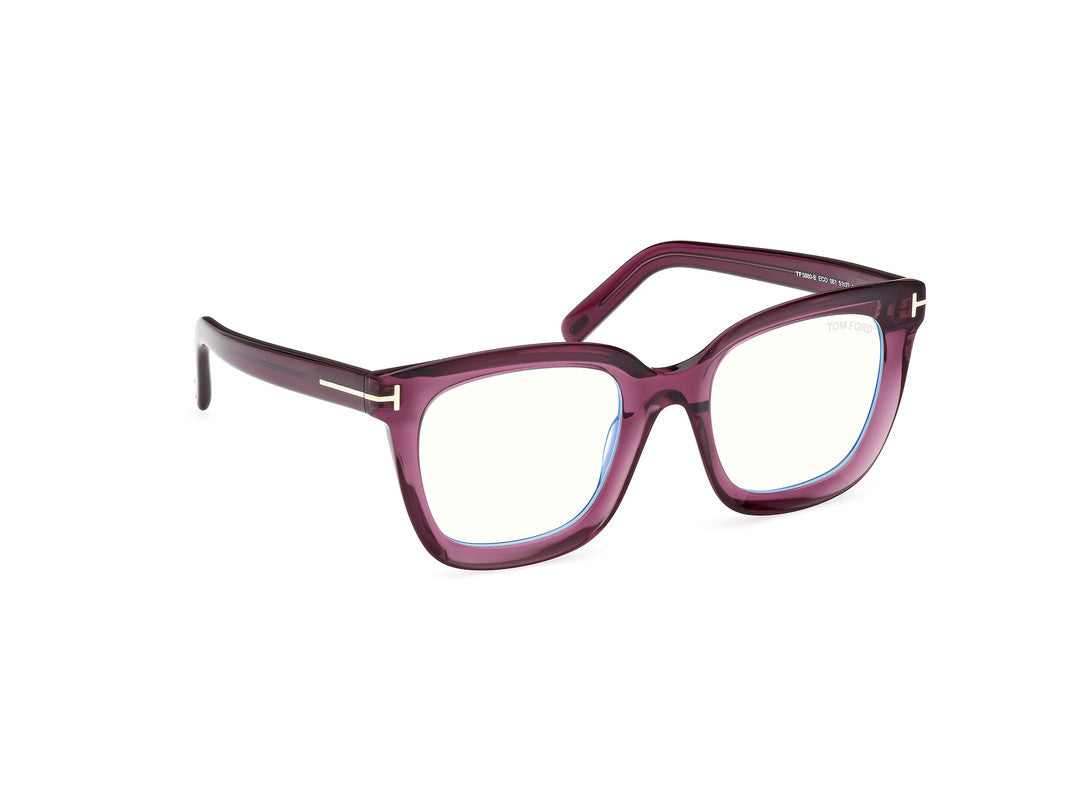 Shiny Violet Female Glasses Tom Ford 889214416001