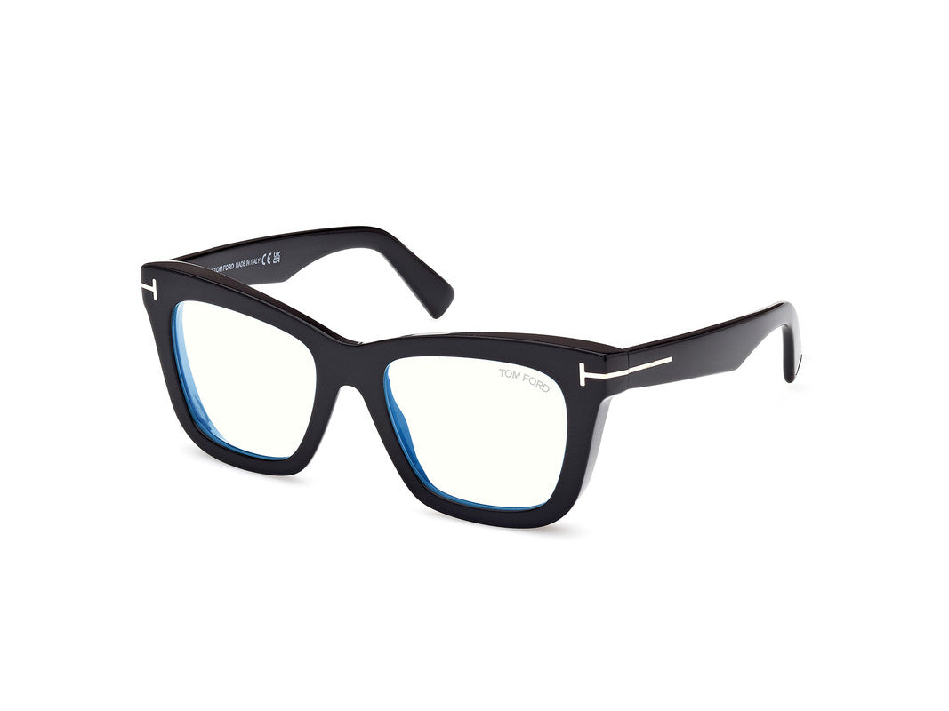 Shiny Black Female Glasses Tom Ford 889214416018