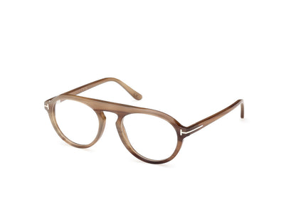 Beige Horn Male Glasses Tom Ford Private Collection 889214417343