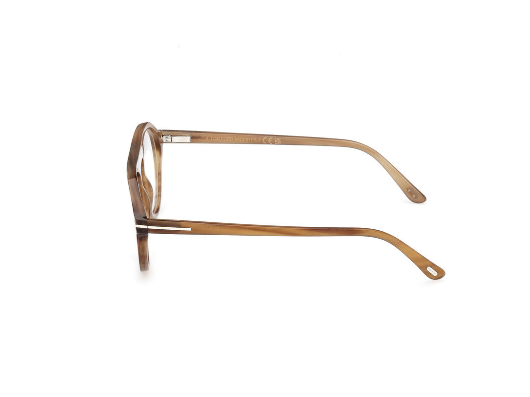 Beige Horn Male Glasses Tom Ford Private Collection 889214417343