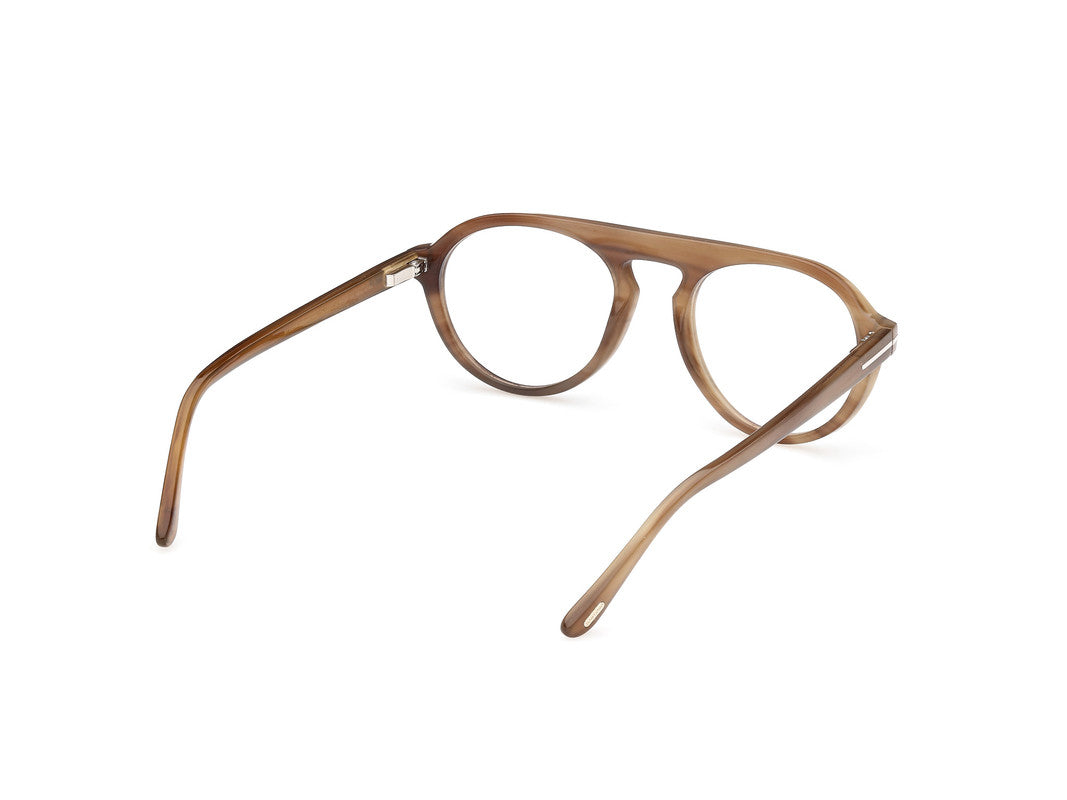 Beige Horn Male Glasses Tom Ford Private Collection 889214417343