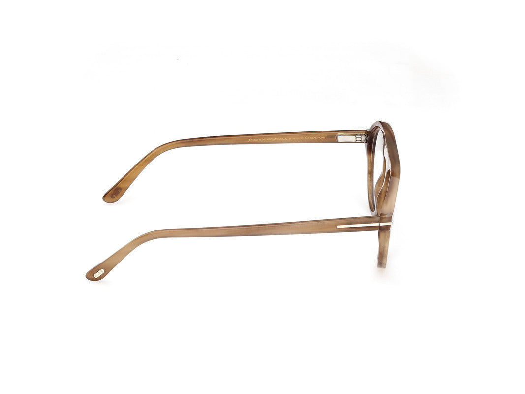 Beige Horn Male Glasses Tom Ford Private Collection 889214417343