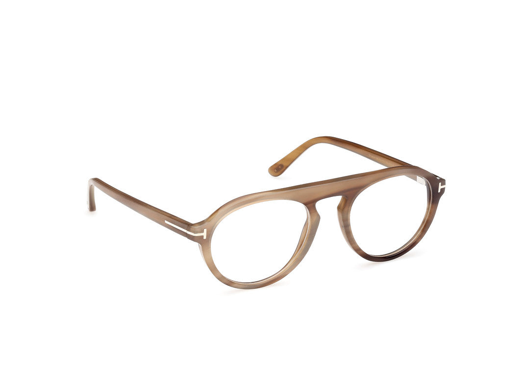 Beige Horn Male Glasses Tom Ford Private Collection 889214417343