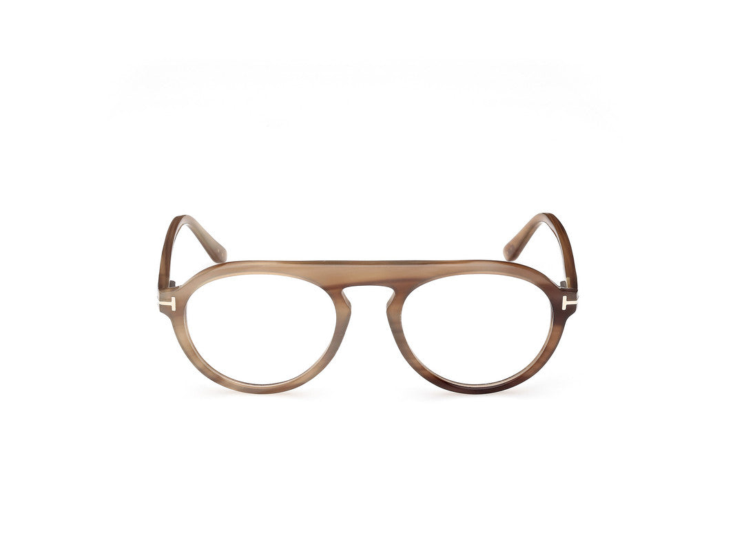 Beige Horn Male Glasses Tom Ford Private Collection 889214417343