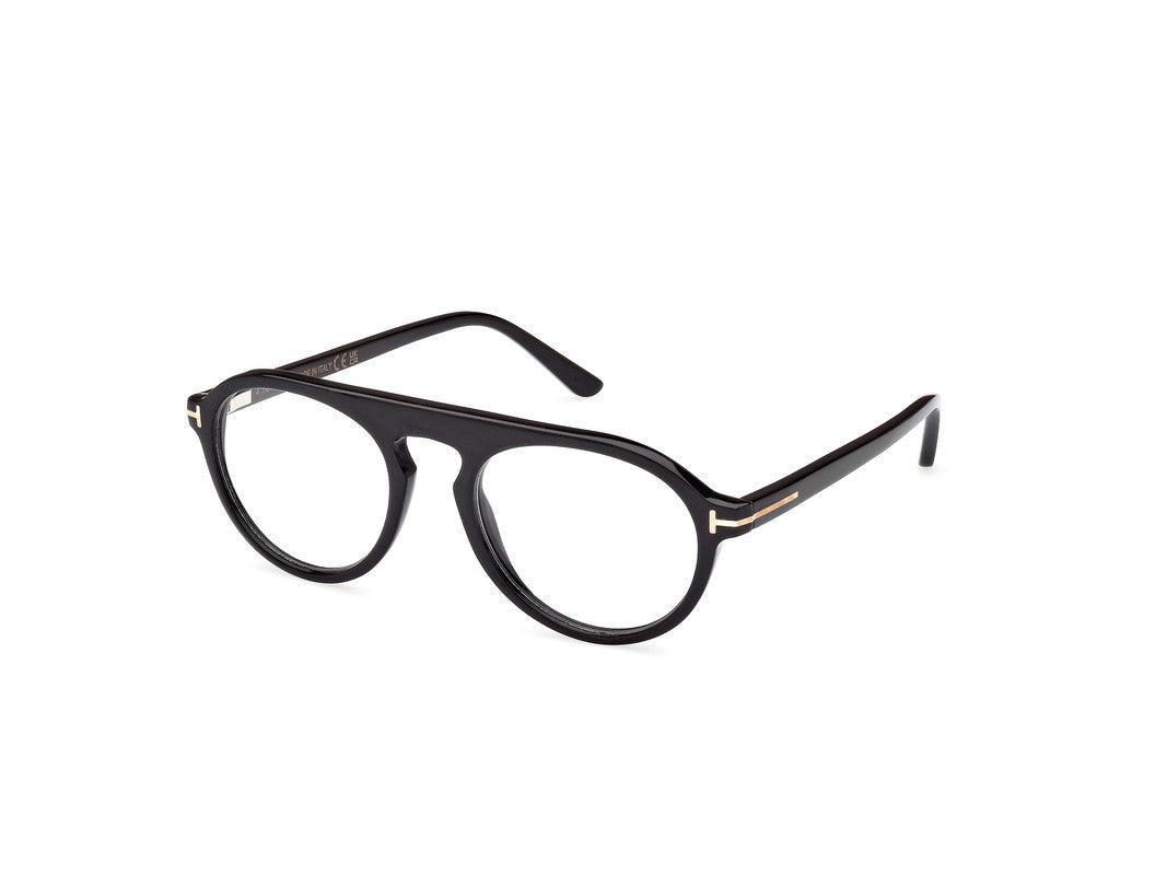 Shiny Black Male Glasses Tom Ford Private Collection 889214417350
