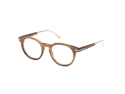 Brown Horn Male Glasses Tom Ford Private Collection 889214417381