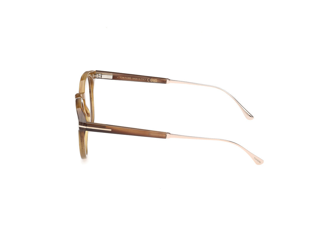 Brown Horn Male Glasses Tom Ford Private Collection 889214417381