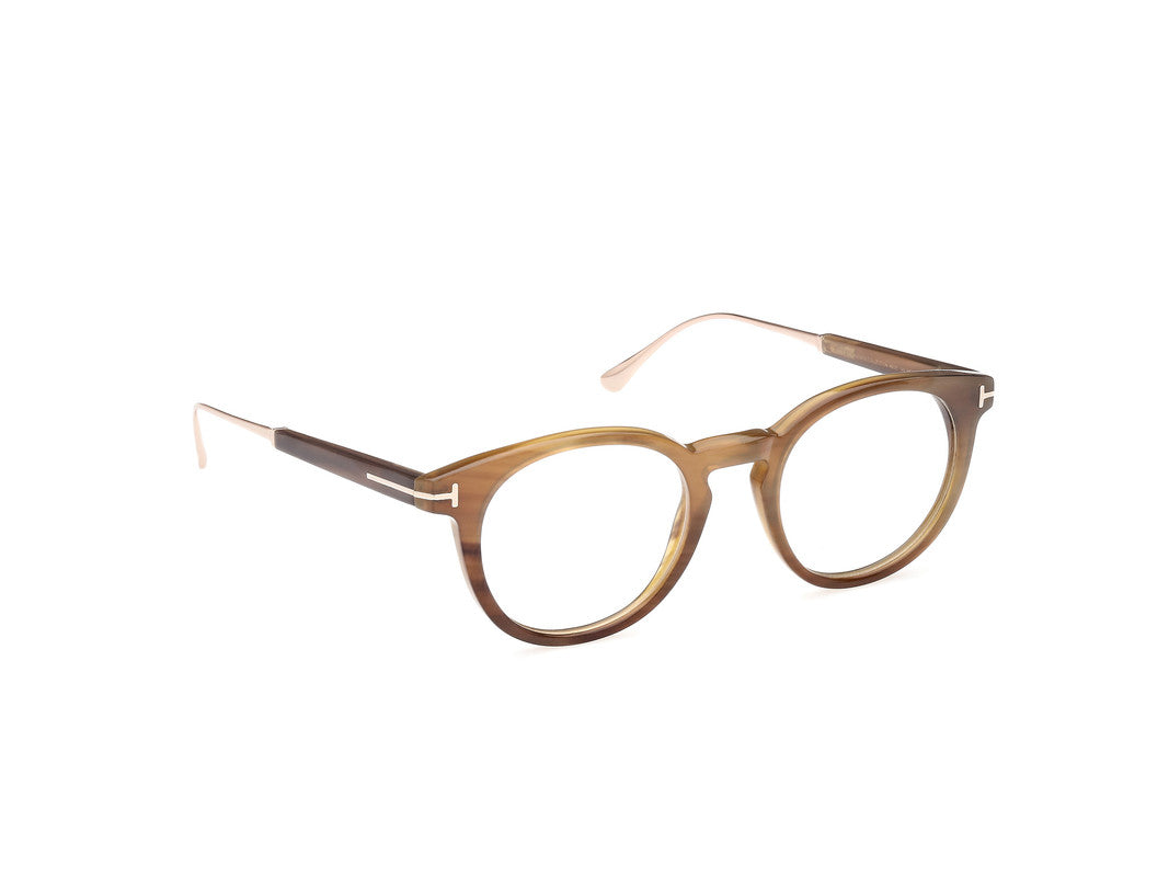 Brown Horn Male Glasses Tom Ford Private Collection 889214417381