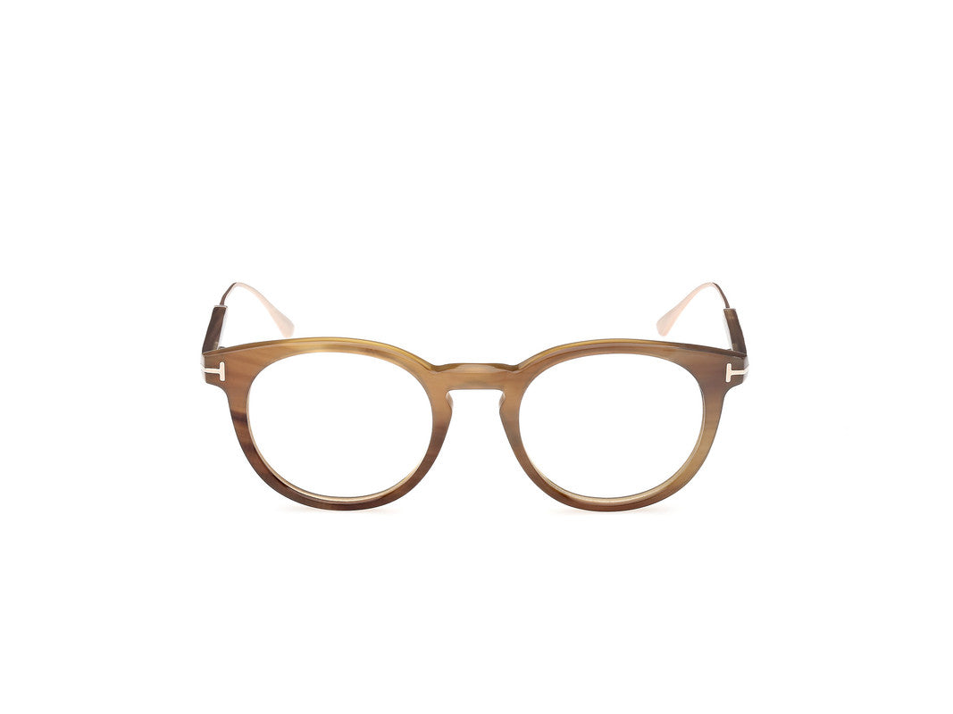 Brown Horn Male Glasses Tom Ford Private Collection 889214417381