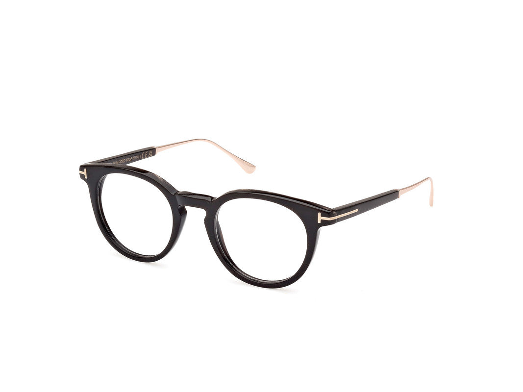 Shiny Black Male Glasses Tom Ford Private Collection 889214417398