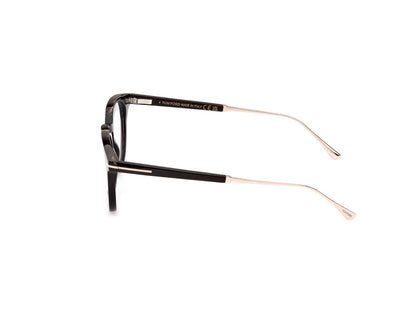 Shiny Black Male Glasses Tom Ford Private Collection 889214417398