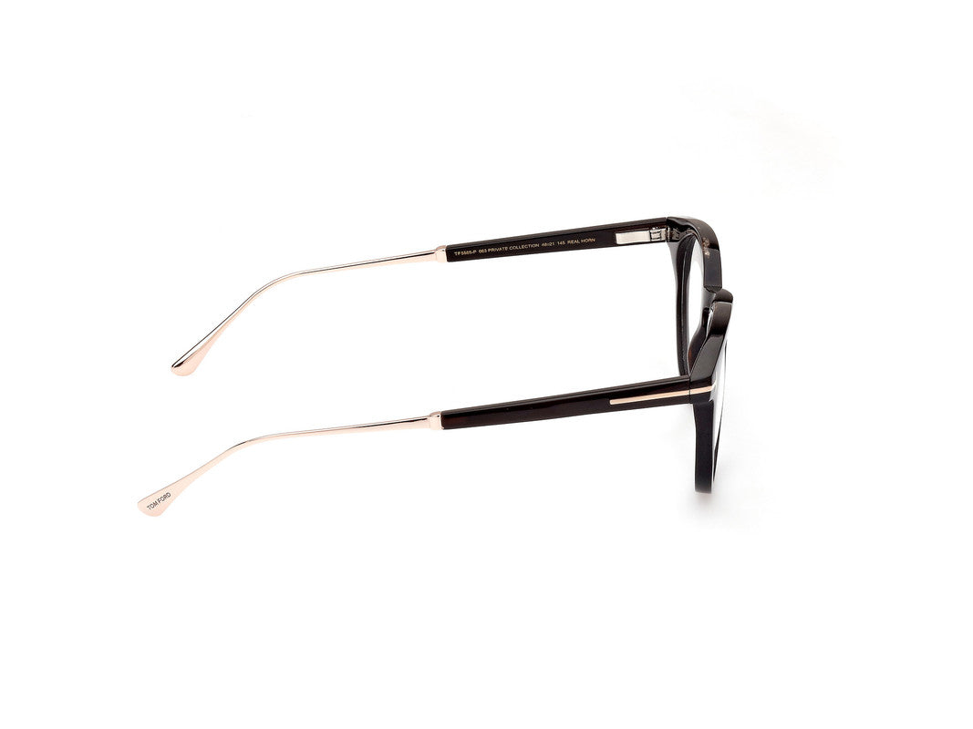 Shiny Black Male Glasses Tom Ford Private Collection 889214417398