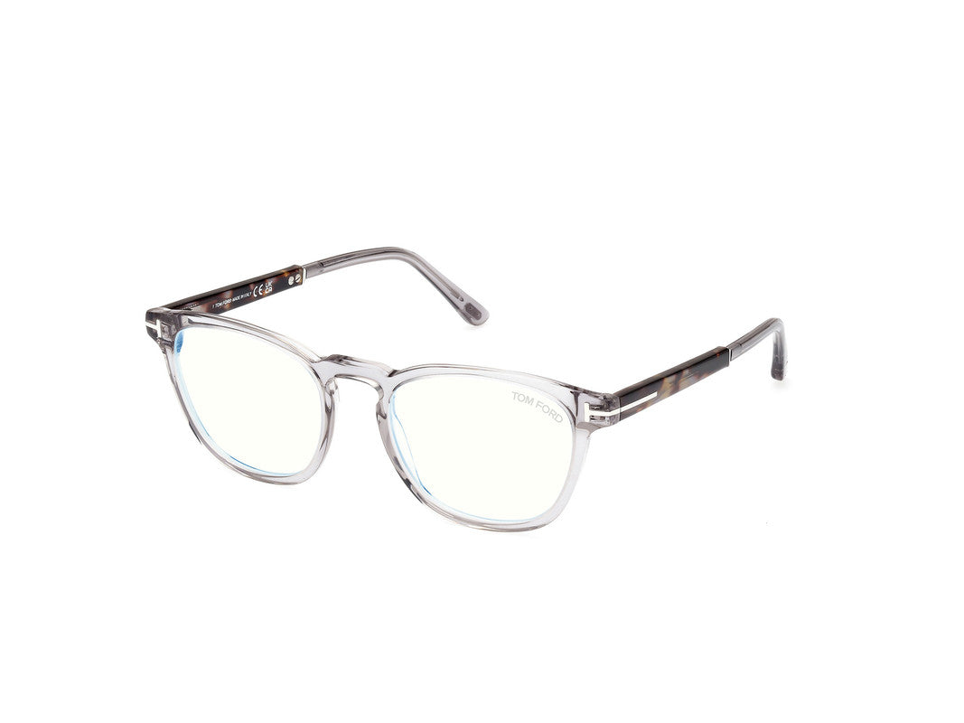 Shiny Grey Unisex Glasses Tom Ford 889214418890