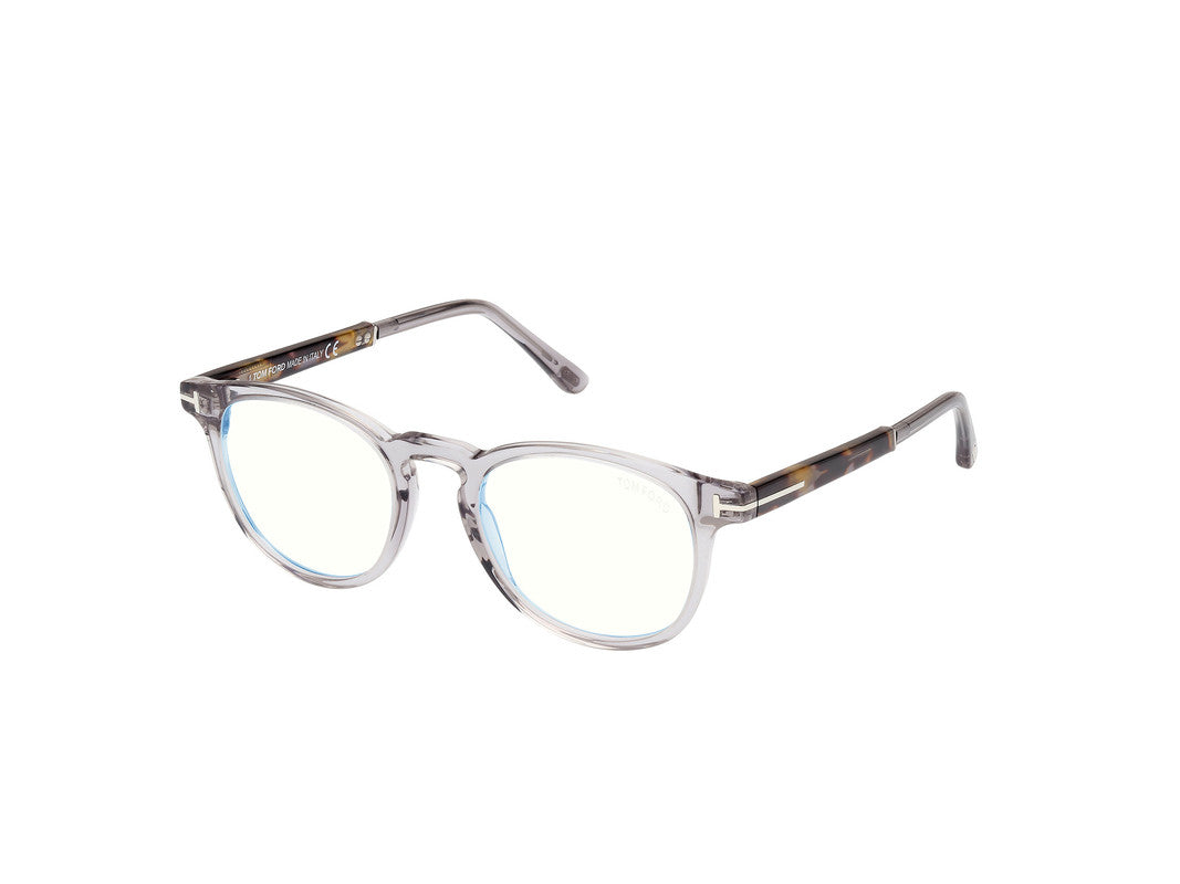 Shiny Grey Unisex Glasses Tom Ford 889214418944