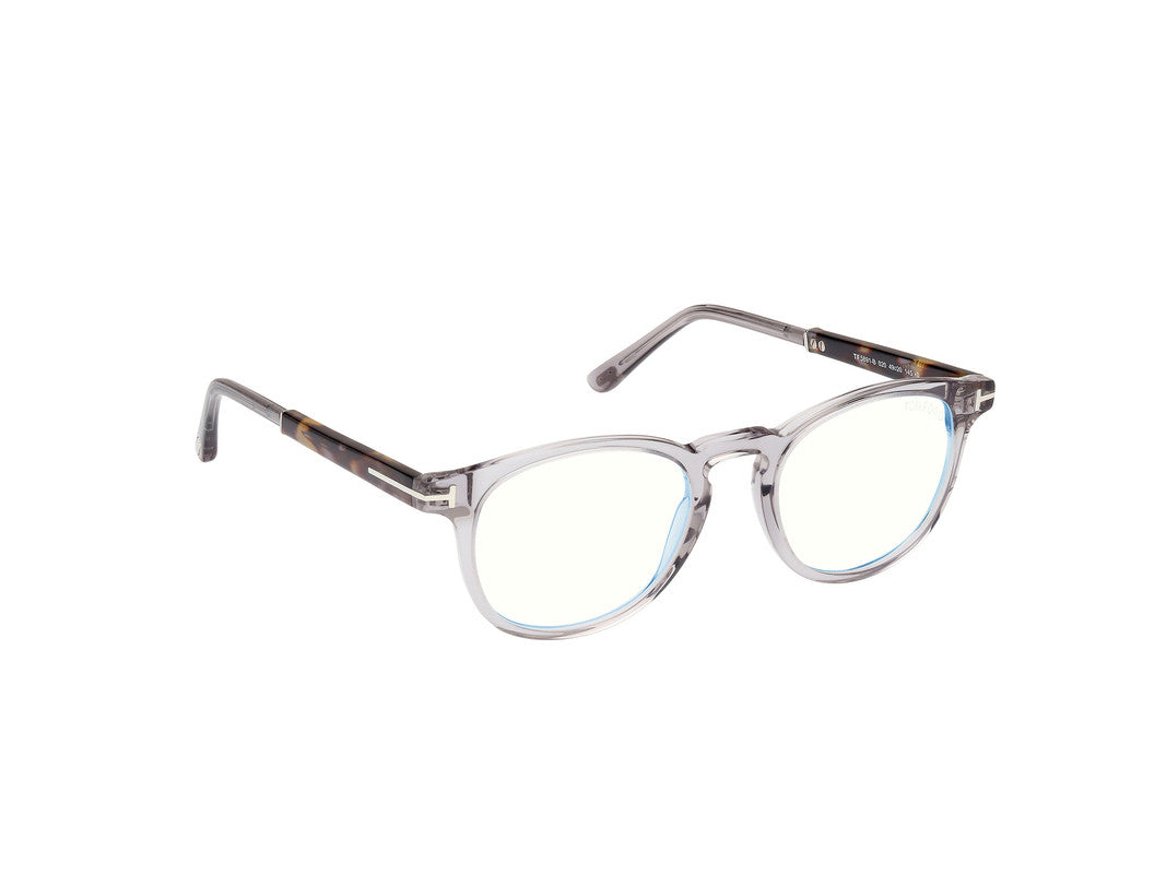 Shiny Grey Unisex Glasses Tom Ford 889214418944