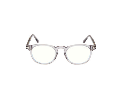 Shiny Grey Unisex Glasses Tom Ford 889214418944