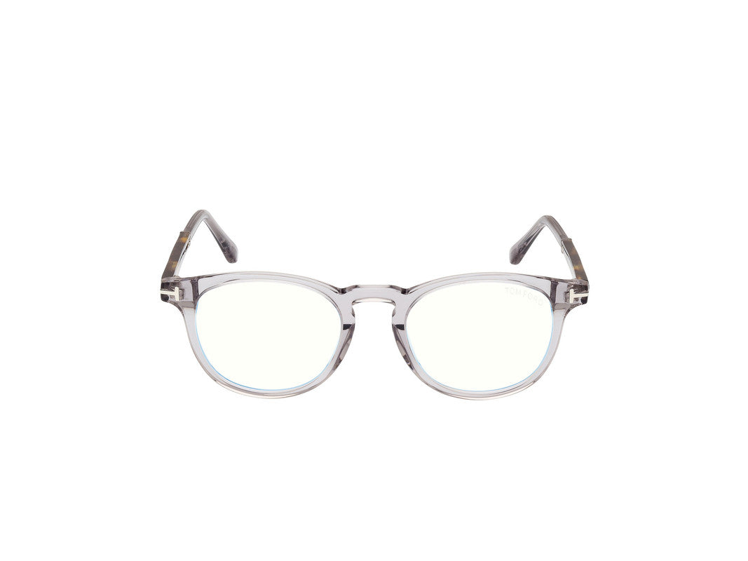 Shiny Grey Unisex Glasses Tom Ford 889214418944