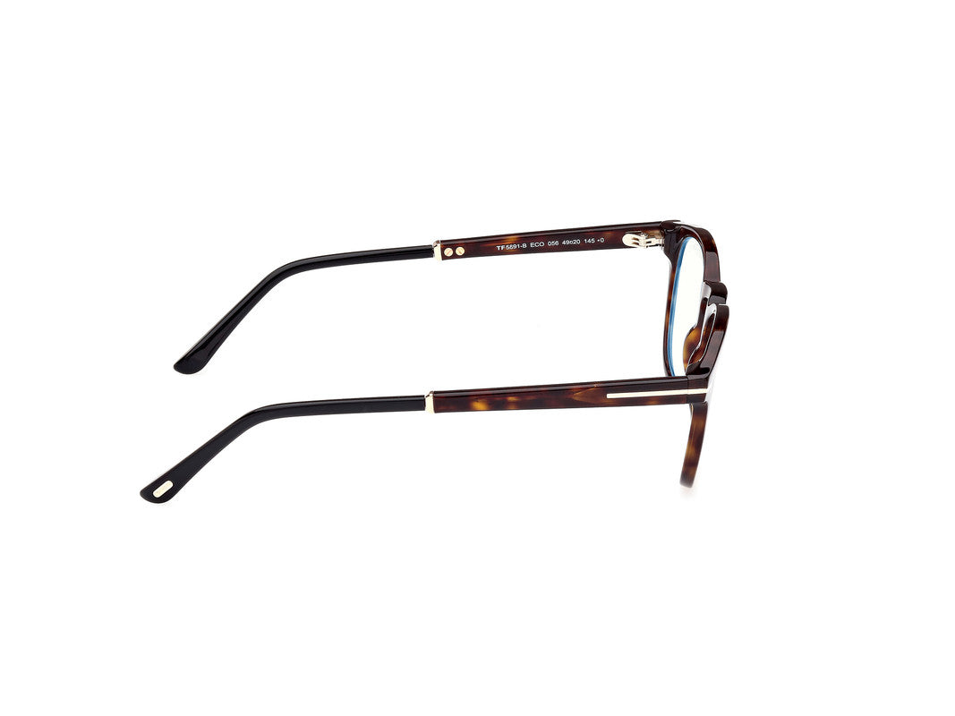 Dark Havana Unisex Glasses Tom Ford 889214418968