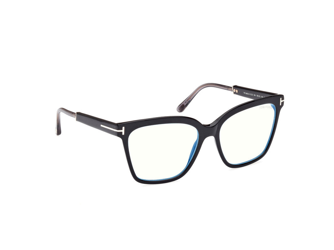 Shiny Black Female Glasses Tom Ford 889214418982