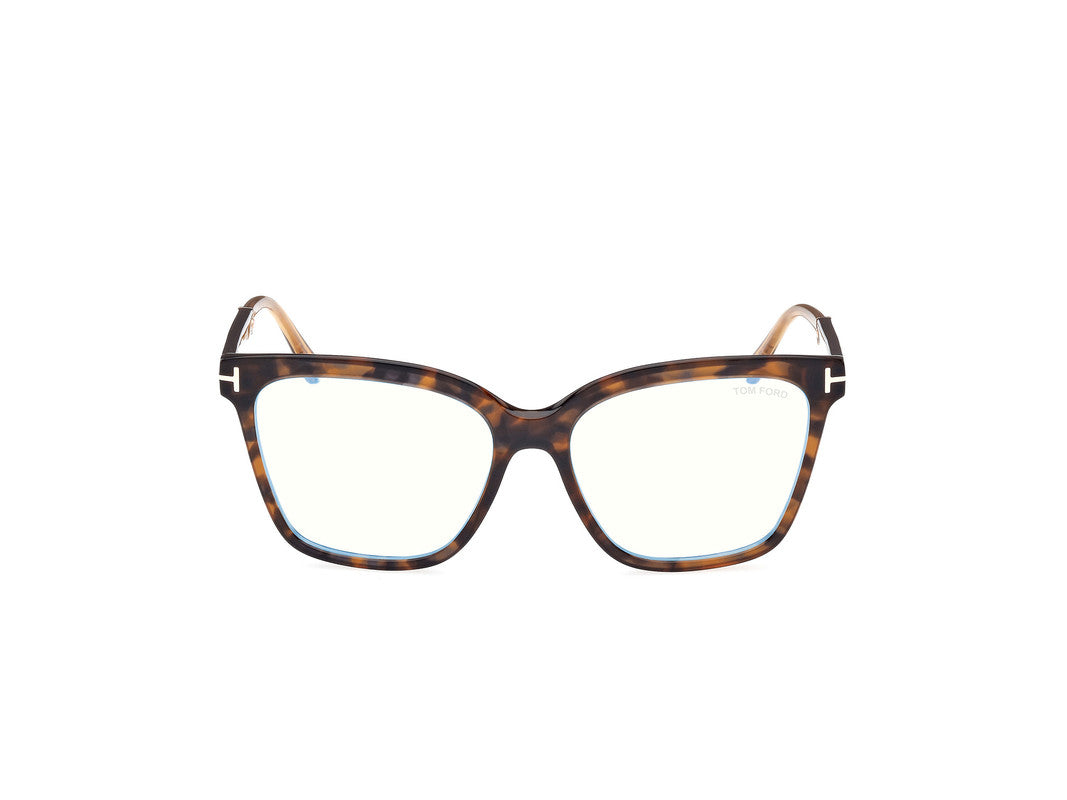 Dark Havana Female Glasses Tom Ford 889214419002