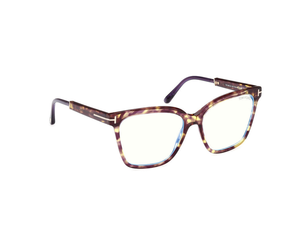 Coloured Havana Female Glasses Tom Ford 889214419026