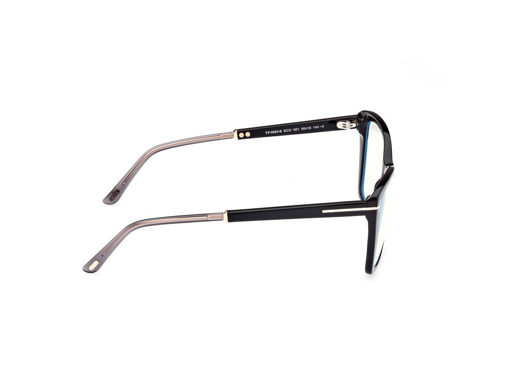 Shiny Black Female Glasses Tom Ford 889214419033