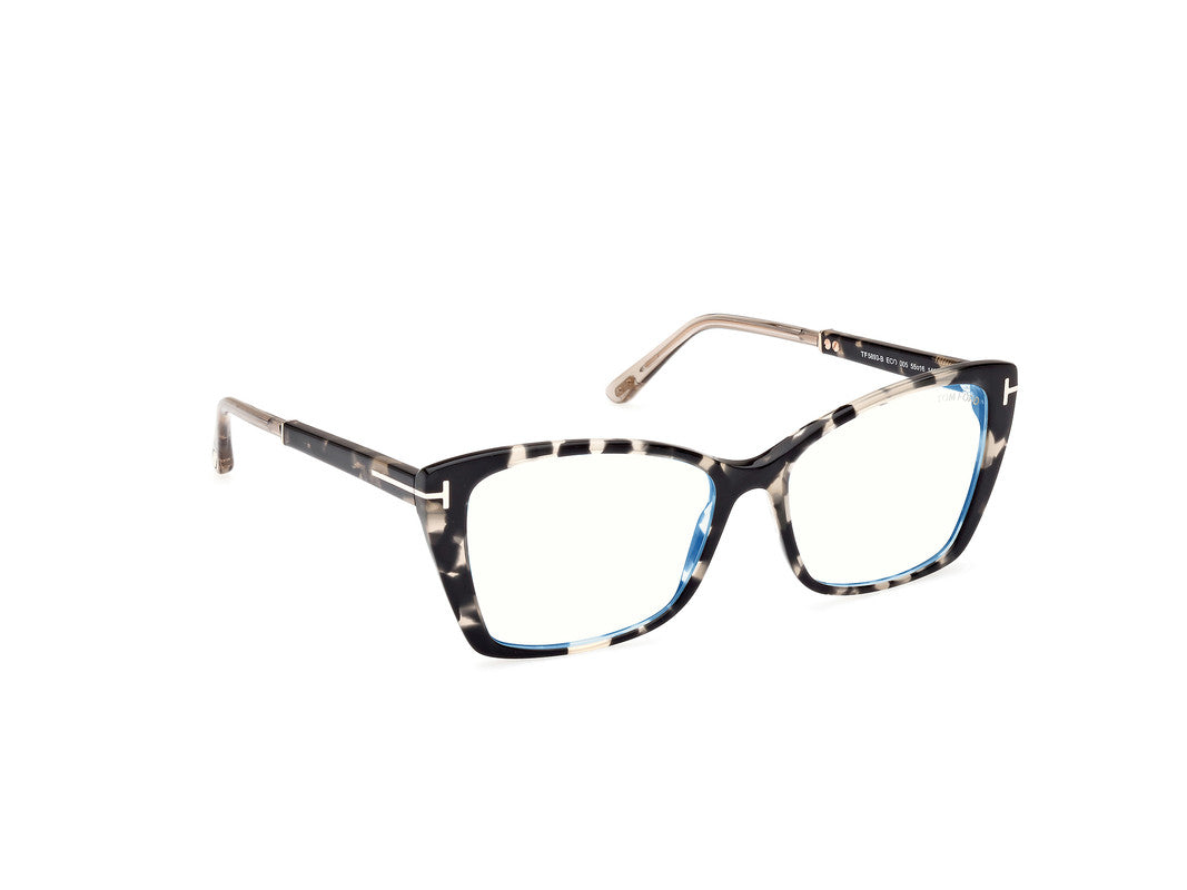 Dark Havana Female Glasses Tom Ford 889214419040