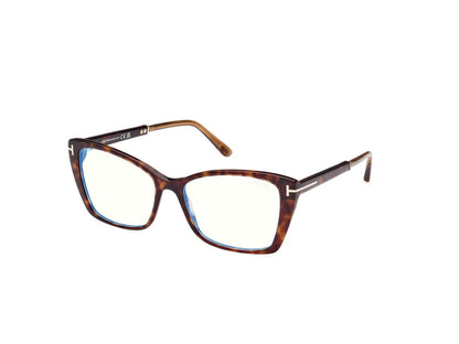 Dark Havana Female Glasses Tom Ford 889214419057