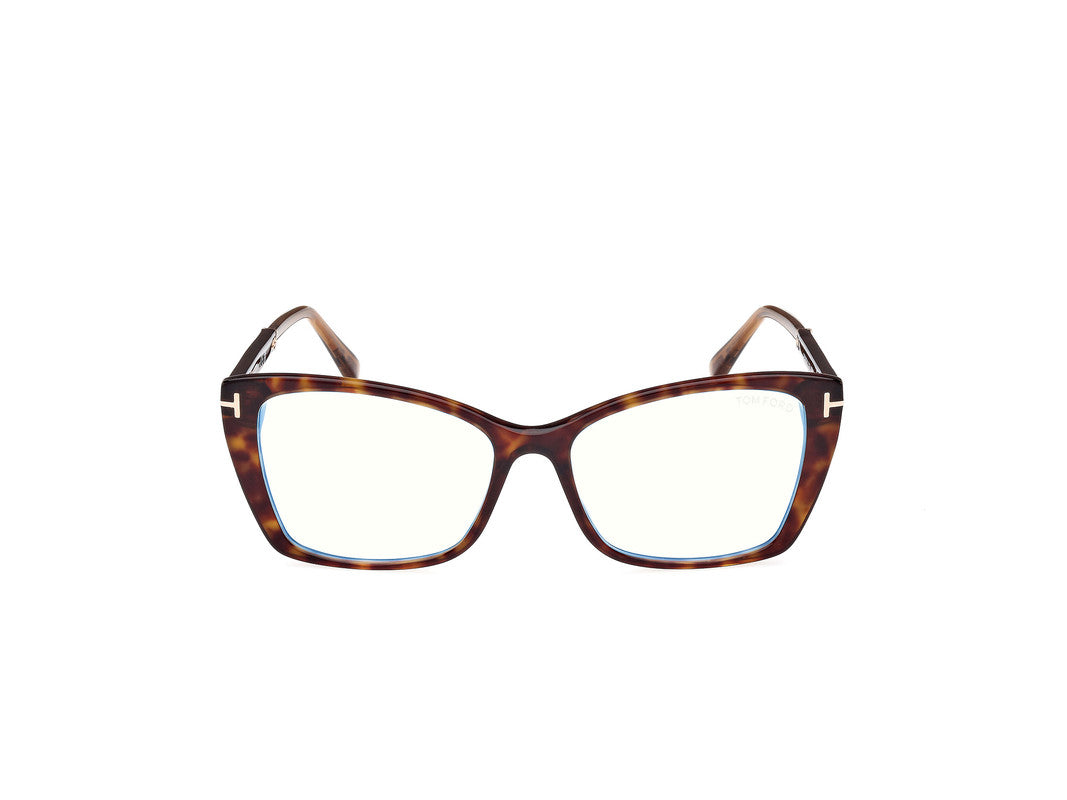 Dark Havana Female Glasses Tom Ford 889214419057