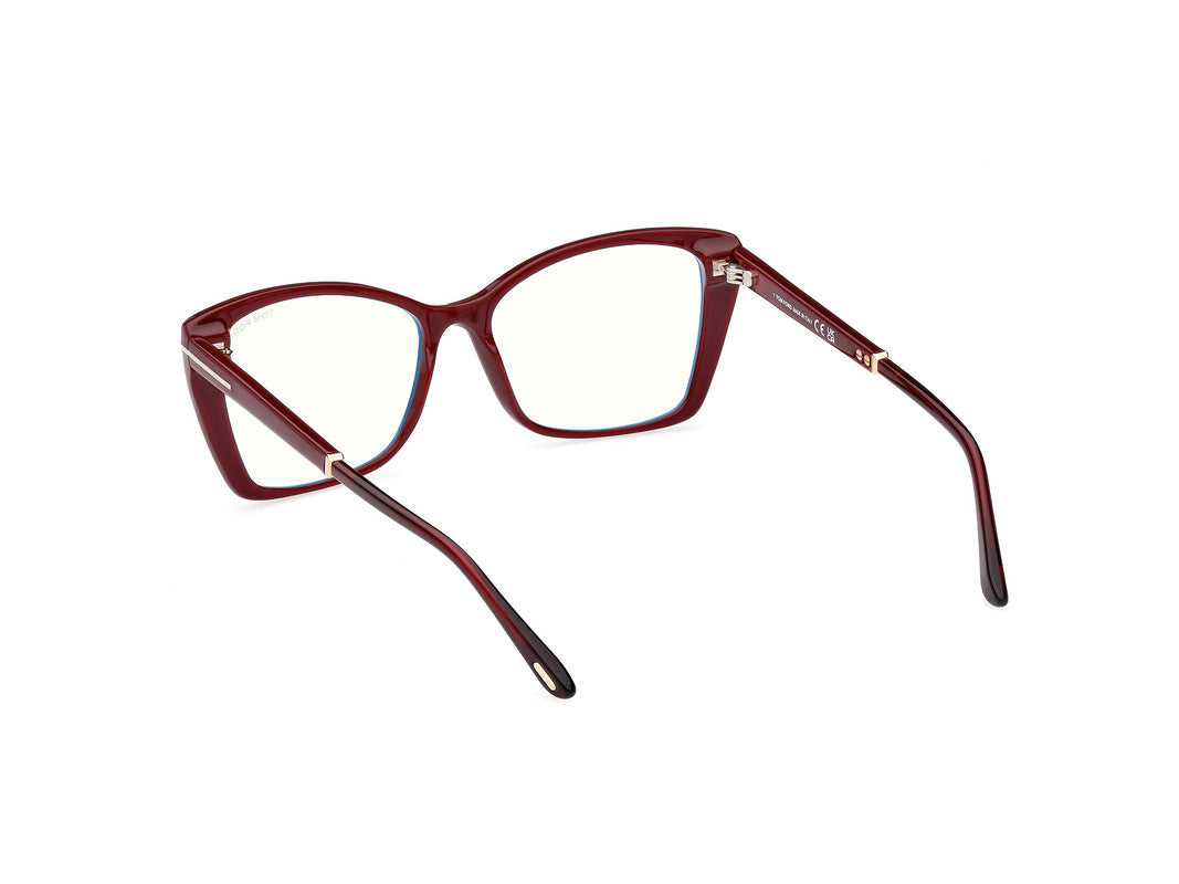 Shiny Bordeaux Female Glasses Tom Ford 889214419071