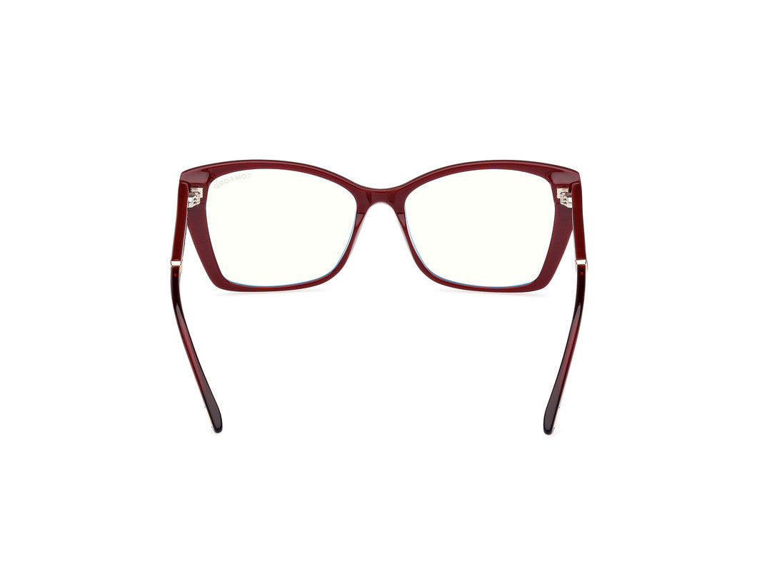 Shiny Bordeaux Female Glasses Tom Ford 889214419071