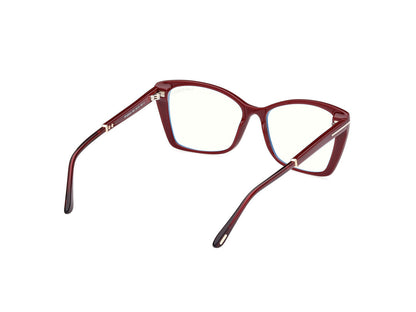 Shiny Bordeaux Female Glasses Tom Ford 889214419071