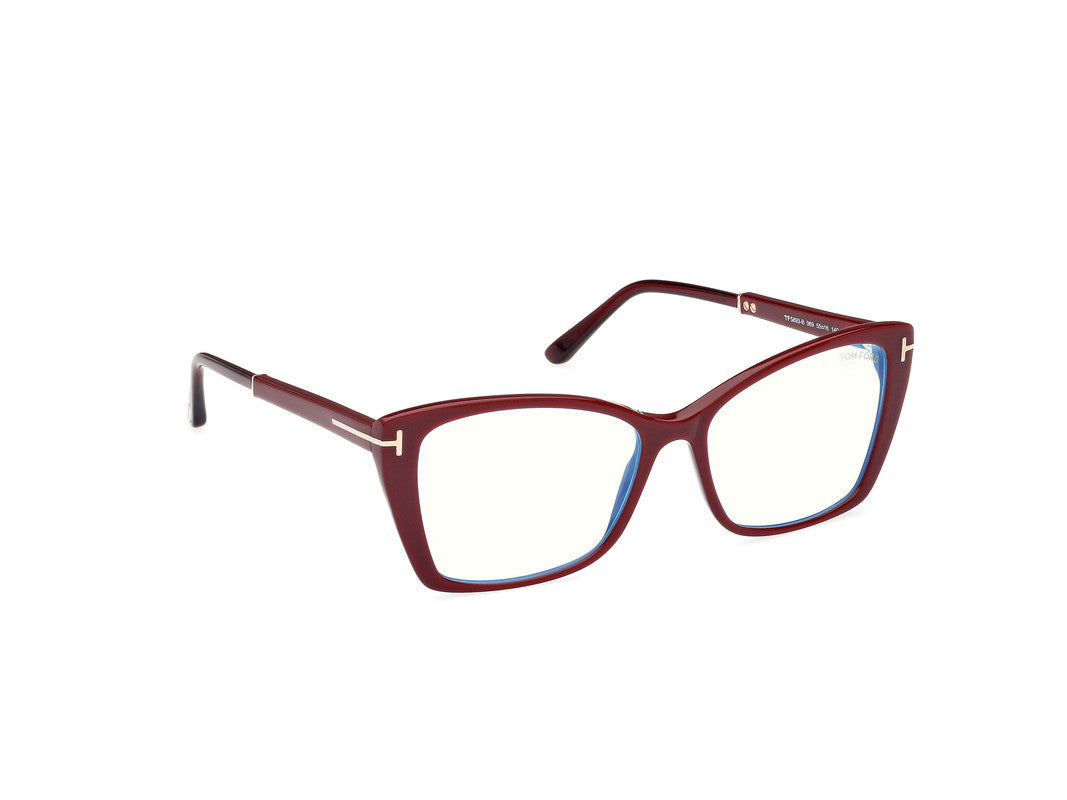 Shiny Bordeaux Female Glasses Tom Ford 889214419071