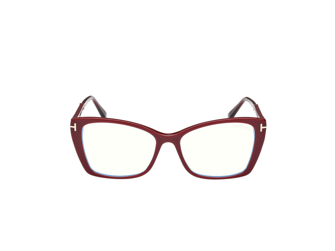 Shiny Bordeaux Female Glasses Tom Ford 889214419071