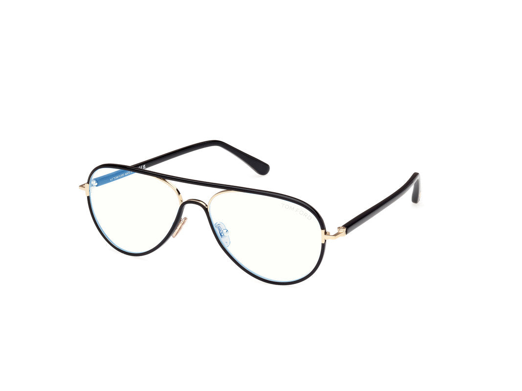 Shiny Black Male Glasses Tom Ford 889214443281