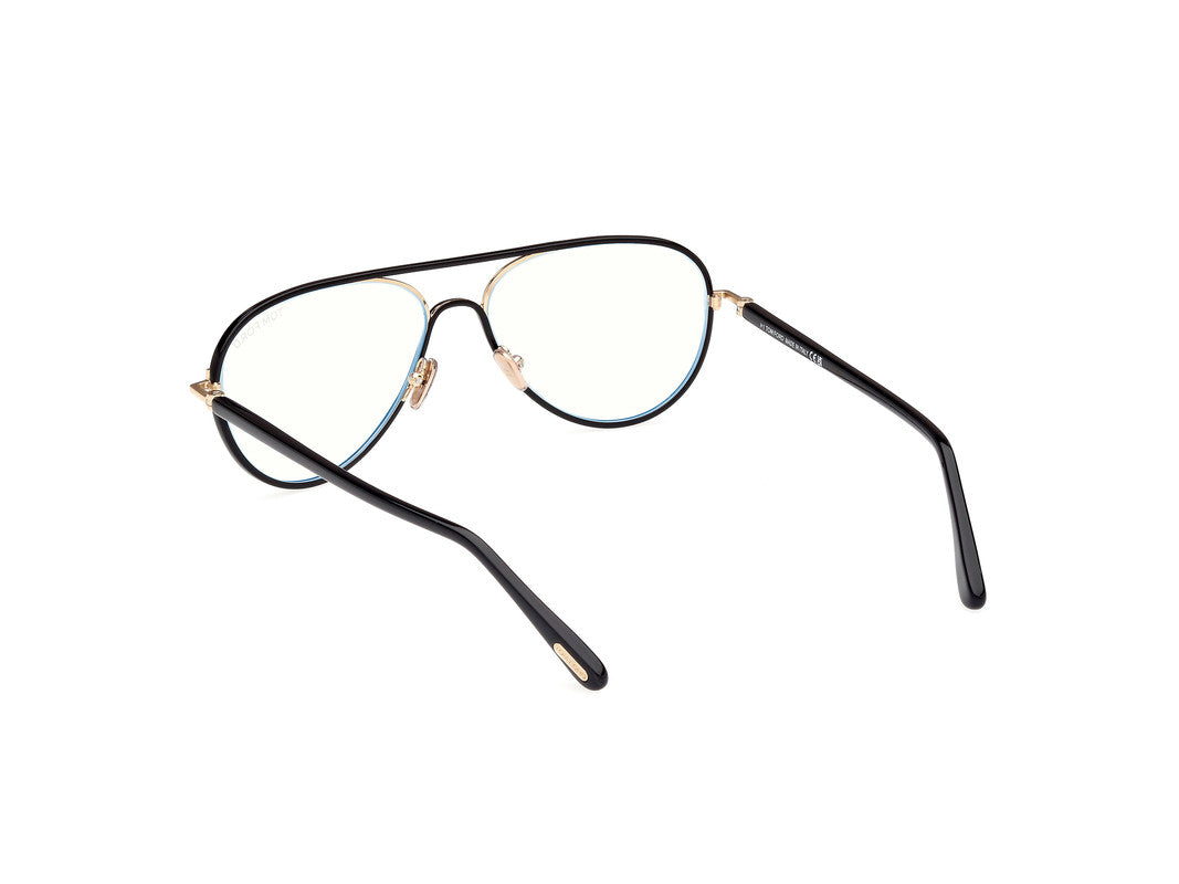 Shiny Black Male Glasses Tom Ford 889214443281