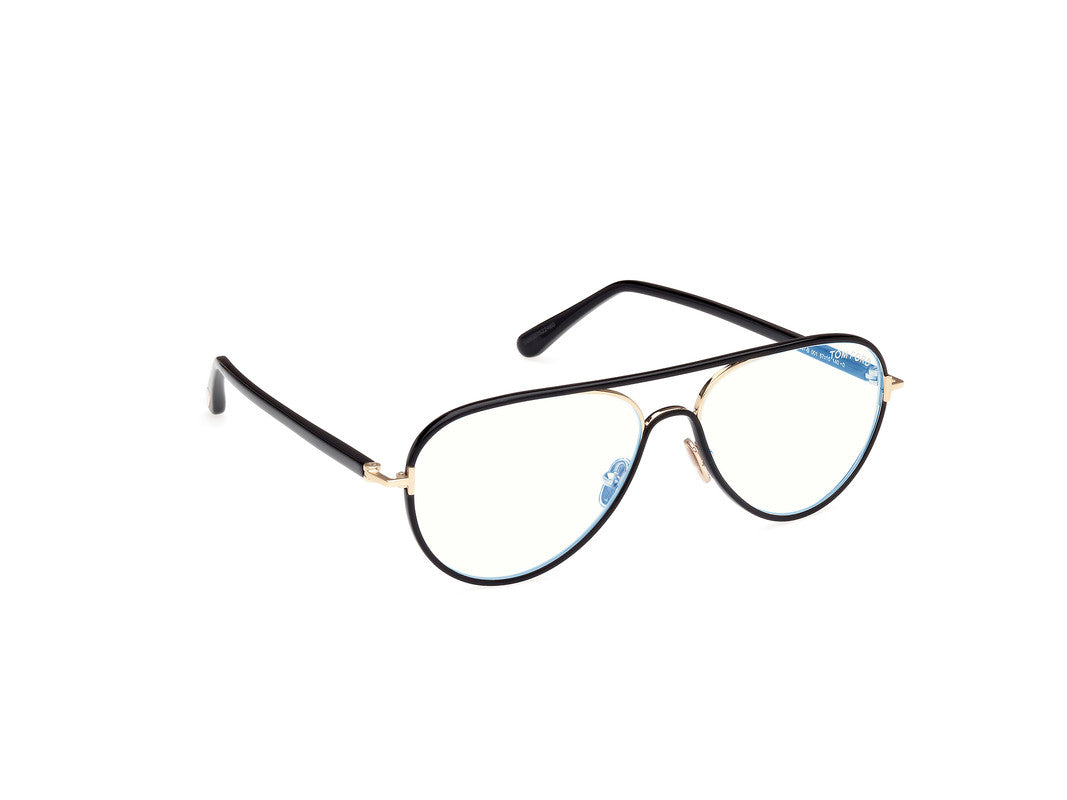 Shiny Black Male Glasses Tom Ford 889214443281