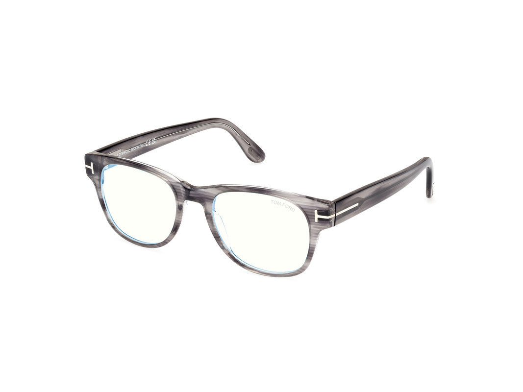 Grey/Striped Male Glasses Tom Ford 889214443328