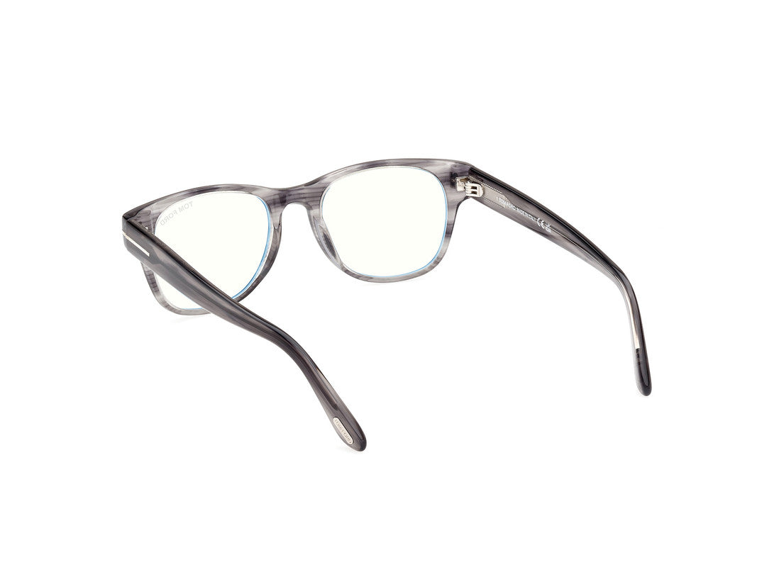 Grey/Striped Male Glasses Tom Ford 889214443328