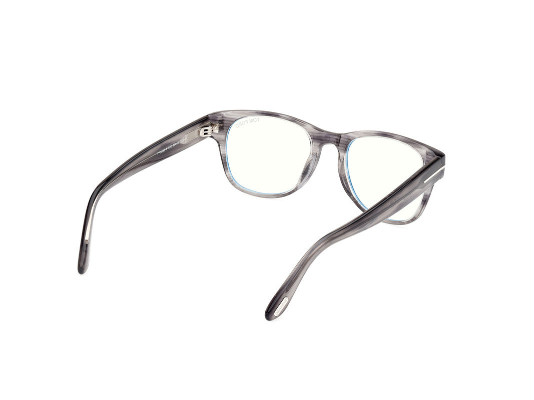 Grey/Striped Male Glasses Tom Ford 889214443328