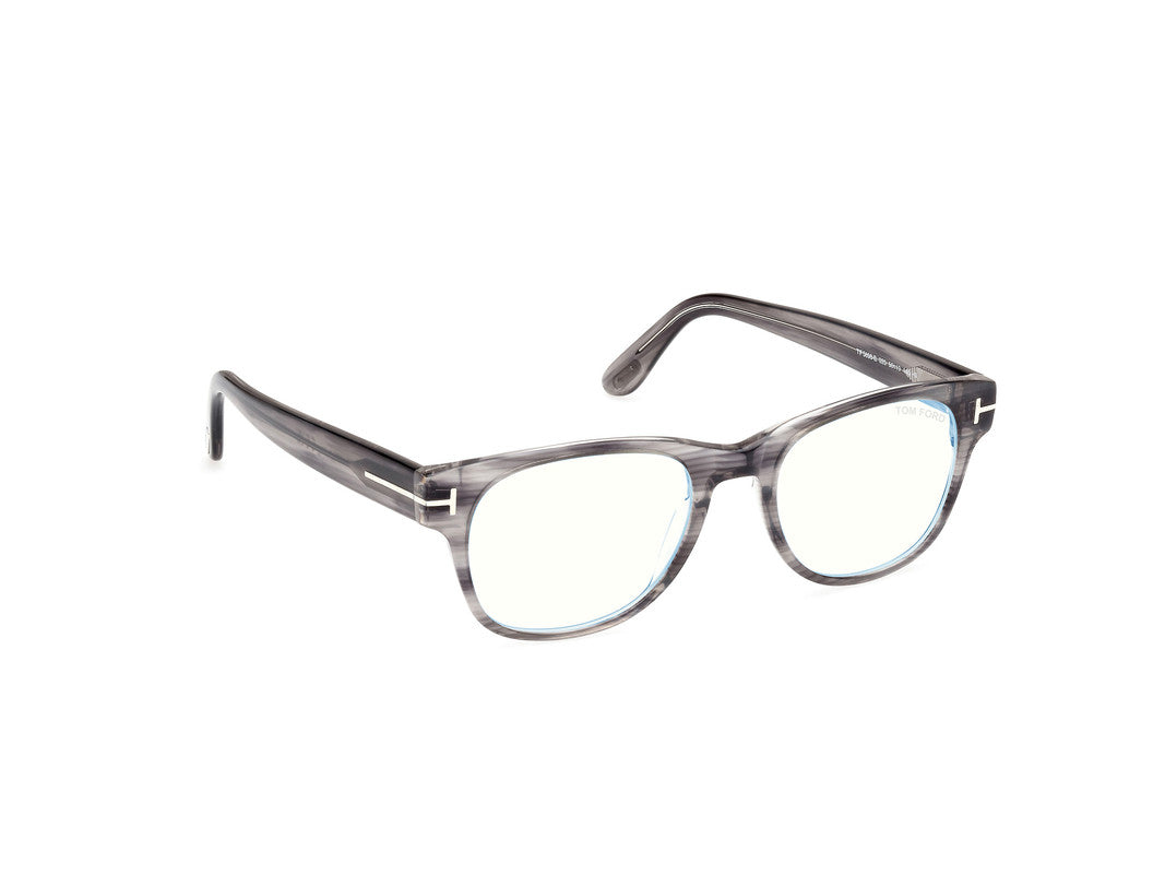 Grey/Striped Male Glasses Tom Ford 889214443328