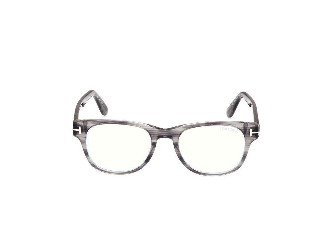 Grey/Striped Male Glasses Tom Ford 889214443328