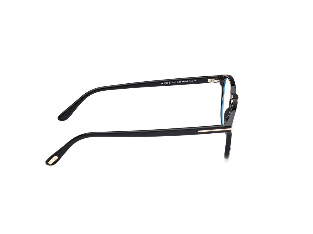 Shiny Black Male Glasses Tom Ford 889214443397