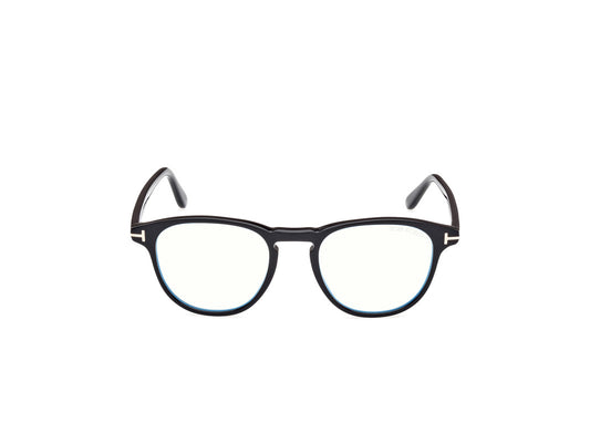 Shiny Black Male Glasses Tom Ford 889214443397