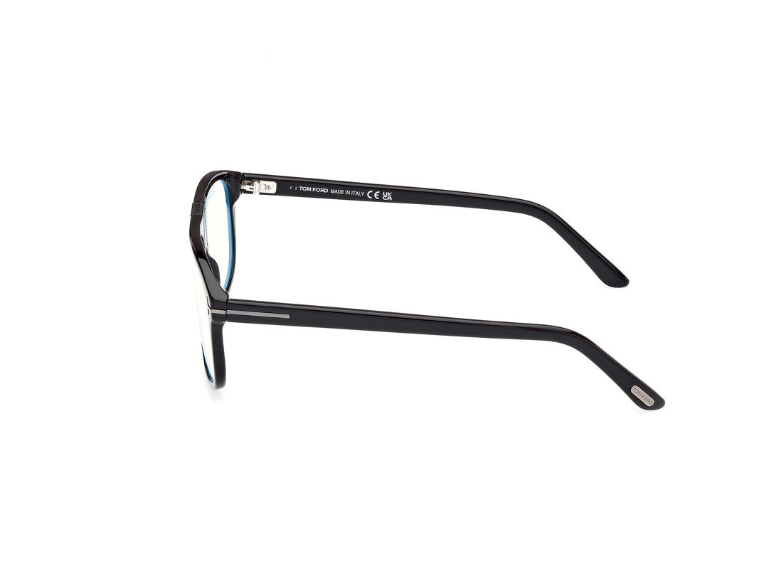 Shiny Black Male Glasses Tom Ford 889214443489