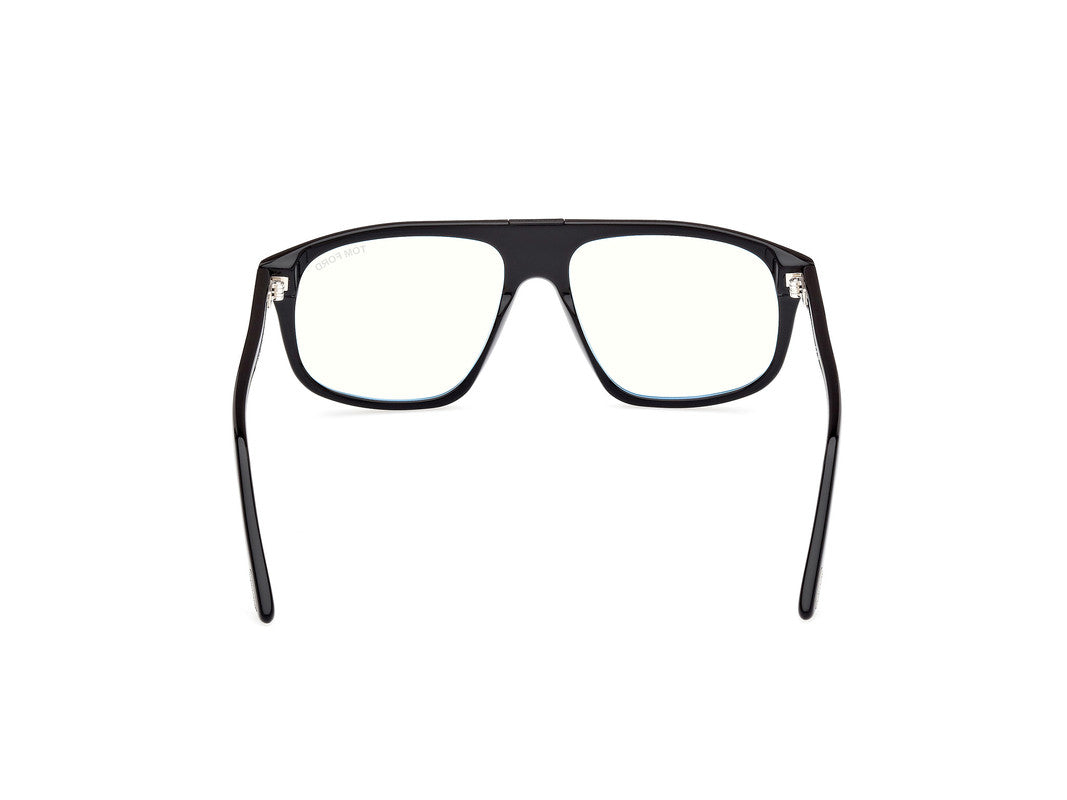 Shiny Black Male Glasses Tom Ford 889214443489