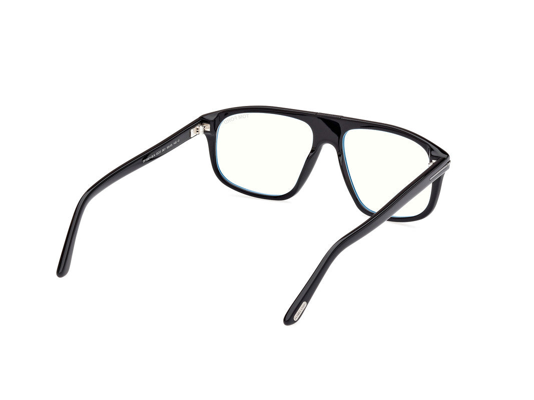 Shiny Black Male Glasses Tom Ford 889214443489